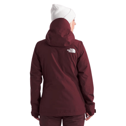 NORTHFACE WOMEN'S THERMOBALL ECO SNOW TRICLIMATE - ALPINE PLUM WW BACK