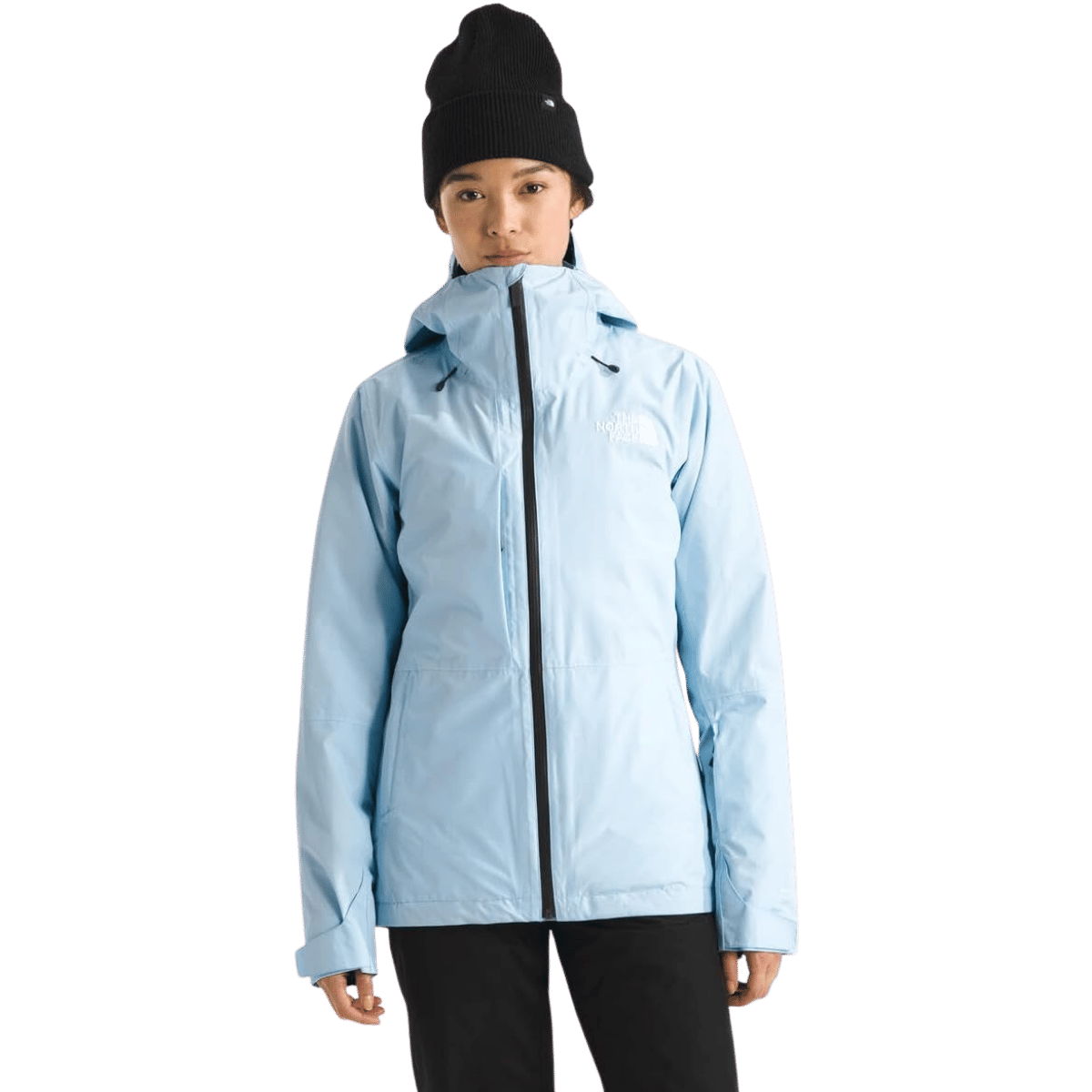 NORTHFACE WOMEN'S THERMOBALL ECO SNOW TRICLIMATE - CORNFLOWER WW FRONT