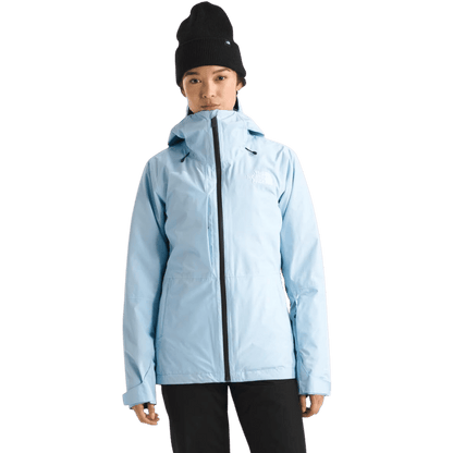 NORTHFACE WOMEN'S THERMOBALL ECO SNOW TRICLIMATE - CORNFLOWER WW FRONT