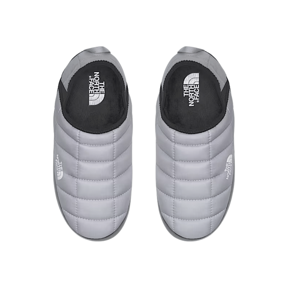 NORTHFACE WOMEN'S THERMOBALL TRACTION MULE V - GREY/STONE TOP VIEW