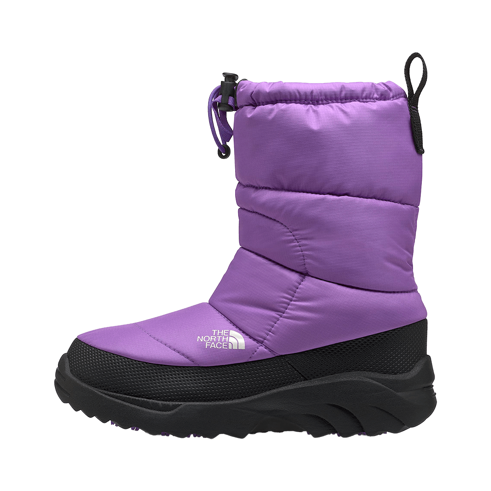 NORTH FACE YOUTH NSE TRACTION BOOTIE WATERPROOF- ELEVATION PURPLE/BLACK SIDE