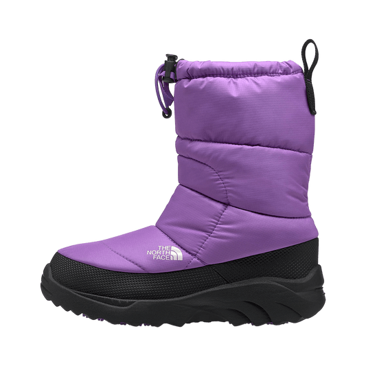 NORTH FACE YOUTH NSE TRACTION BOOTIE WATERPROOF- ELEVATION PURPLE/BLACK SIDE
