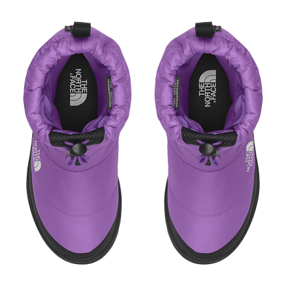 NORTH FACE YOUTH NSE TRACTION BOOTIE WATERPROOF- ELEVATION PURPLE/BLACK TOP