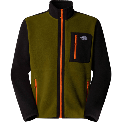 NORTHFACE YUMIORI FULL ZIP - FOREST OLIVE FRONT