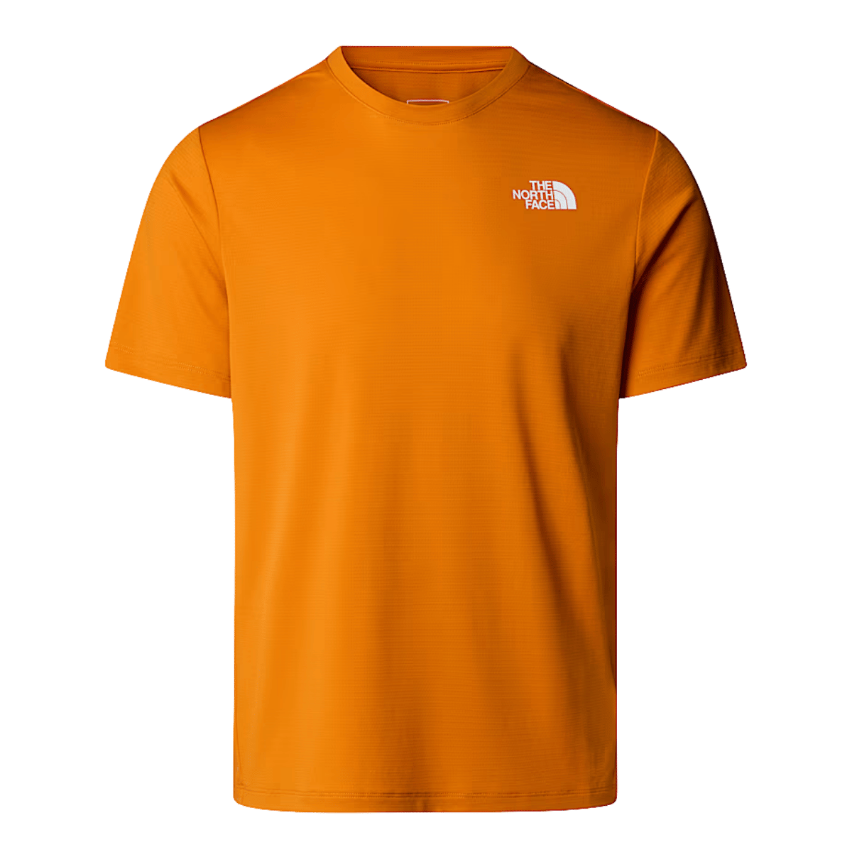 NORTHFACE 24/7 SHORTSLEEVES TEE - DIGITAL ORANGE FRONT