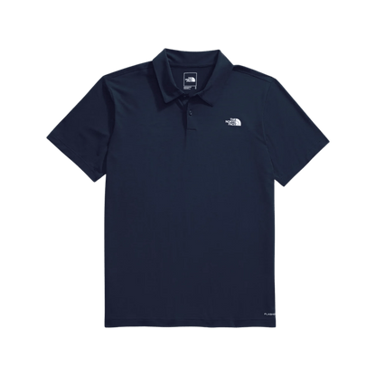 NORTHFACE ADVENTURE FLASHDRY POLO STEEL BLUE FRONT