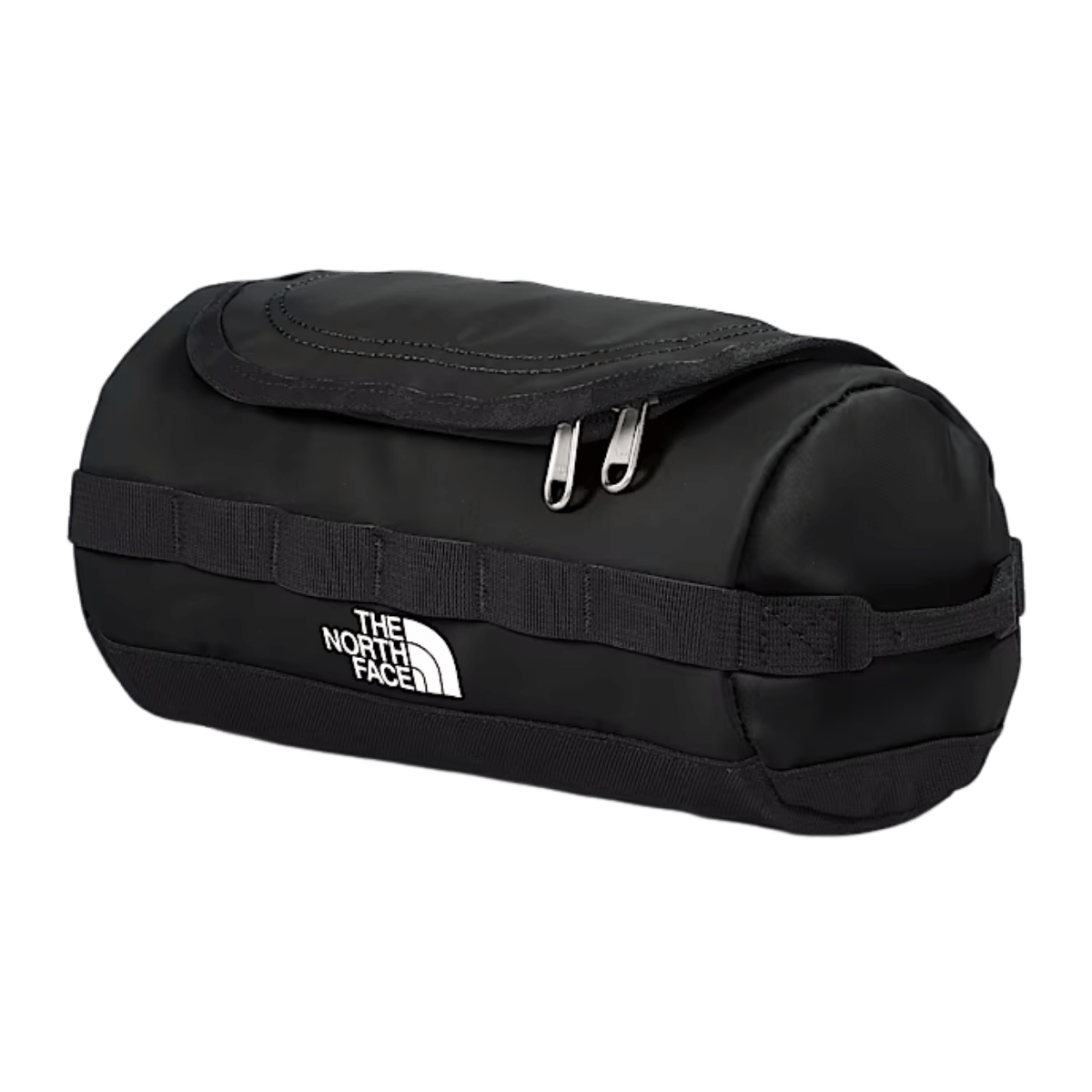 NORTHFACE BASE CAMP TRAVEL CANISTER SM TNF BLACK TNF WHITE FRONT
