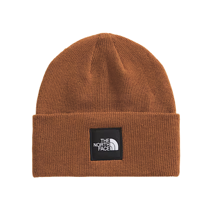 NORTHFACE_BIG_BOX_CUFFED_BEANIE_BURNT_UMBER_FRONT