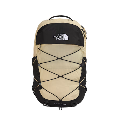 NORTHFACE BOREALIS BACKPACK - TEA GRN/GRAVEL - ONE SIZE - FRONT VIEW