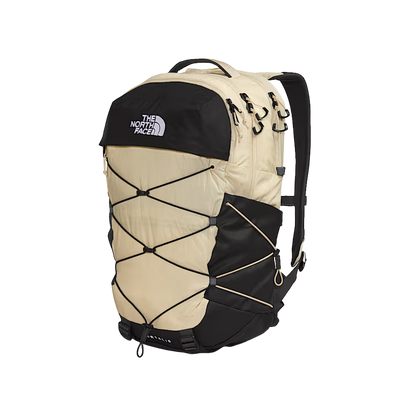 NORTHFACE BOREALIS BACKPACK - TEA GRN/GRAVEL - ONE SIZE - SIDE VIEW