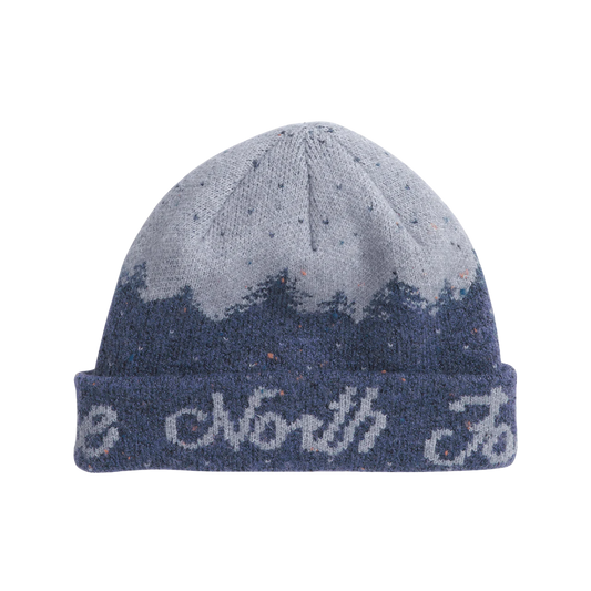 NORTHFACE_CABIN_MOUNTAINSCAPE_CLASSIC_FIT_BEANIE_FRONT