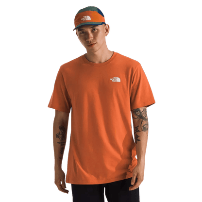 NORTHFACE CORE BOX NSE SHORTSLEEVE TEE - IRON BRONZE WW FRONT