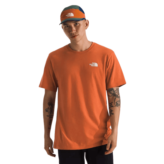 NORTHFACE CORE BOX NSE SHORTSLEEVE TEE - IRON BRONZE WW FRONT
