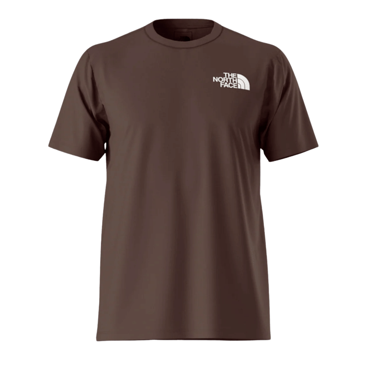 NORTHFACE CORE BOX NSE SHORTSLEEVE TEE - SMOKEY BROWN FRONT