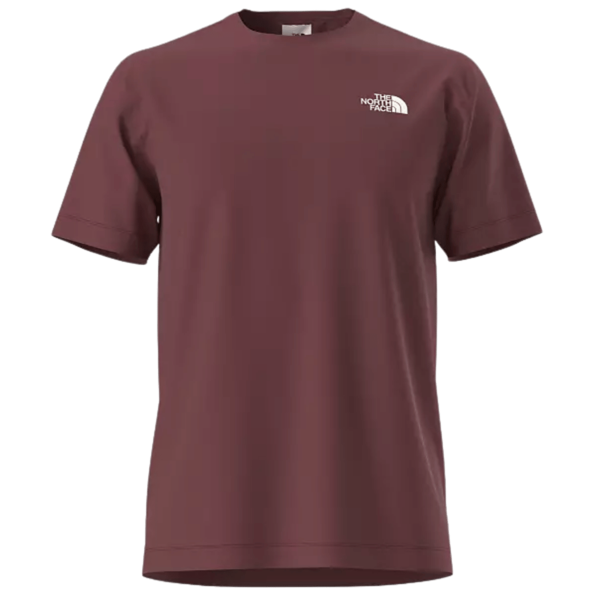 NORTHFACE CORE BOX NSE SHORTSLEEVE TEE - SUMAC FRONT