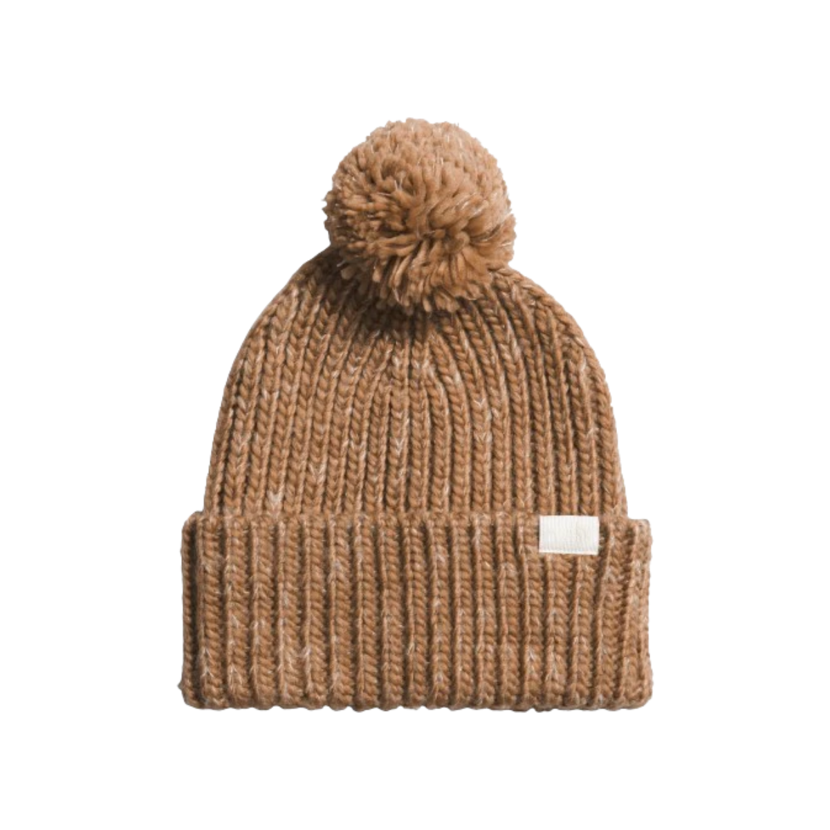 NORTHFACE_COZY_CHUNKY_WIDE_CUFF_BEANIE_ALMOND_BUTTER_FRONT