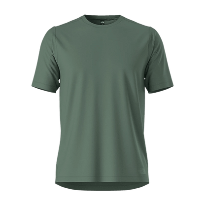 NORTHFACE DUNE SKY SHORTSLEEVE CREW - DUCK GREEN FRONT