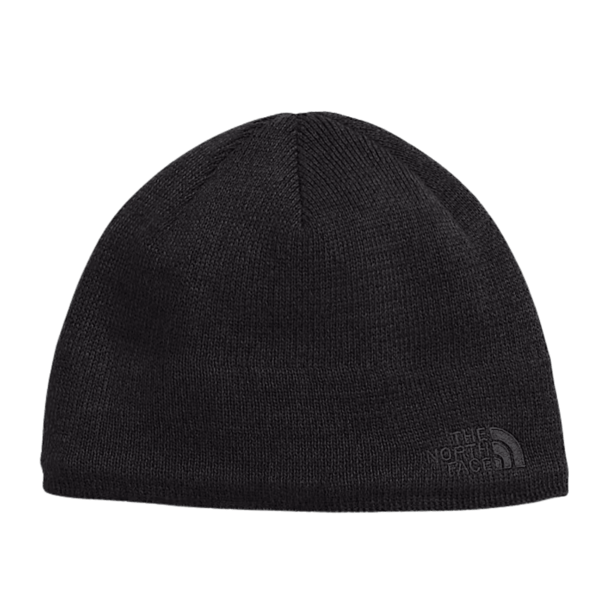 NORTHFACE JIM BEANIE - TNF BLACK HEATHER FRONT