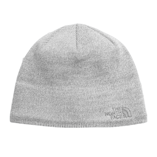  NORTHFACE JIM BEANIE - TNF LIGHT GREY HEATHER FRONT