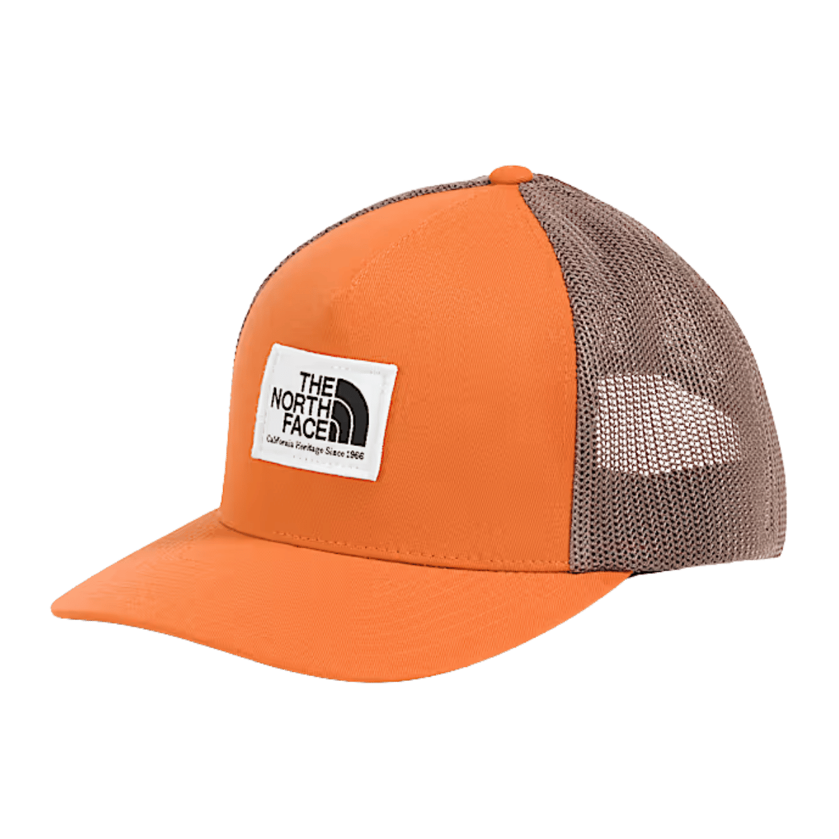 NORTHFACE KEEP IT PATCHED TRUCKER HAT - BRONZE/LATTE FRONT
