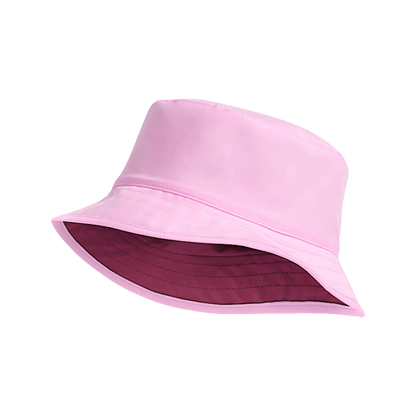NORTHFACE KID'S REVERSIBLE BUCKET HAT - PINK/BERRY FRONT