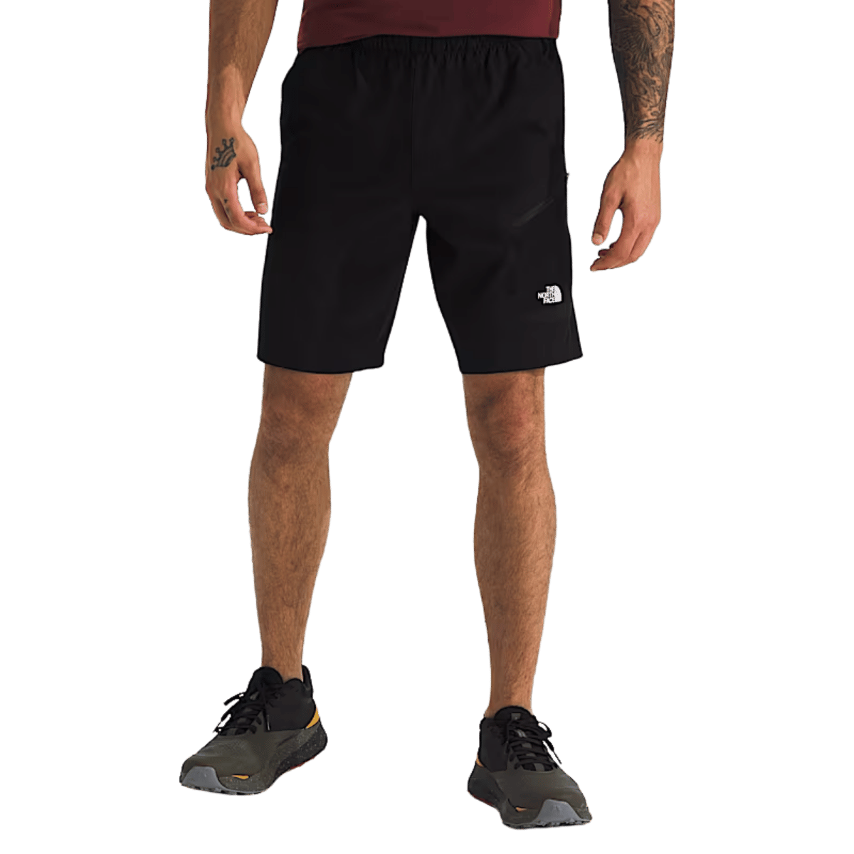 NORTHFACE LIGHTSTRIDE SHORT 9" - TNF BLACK WW FRONT