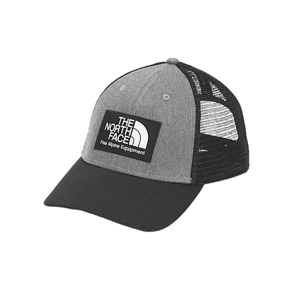 THE NORTHFACE MUDDER TRUCKER HAT - TNF BLACK/TNF GREY  - FRONT VIEW