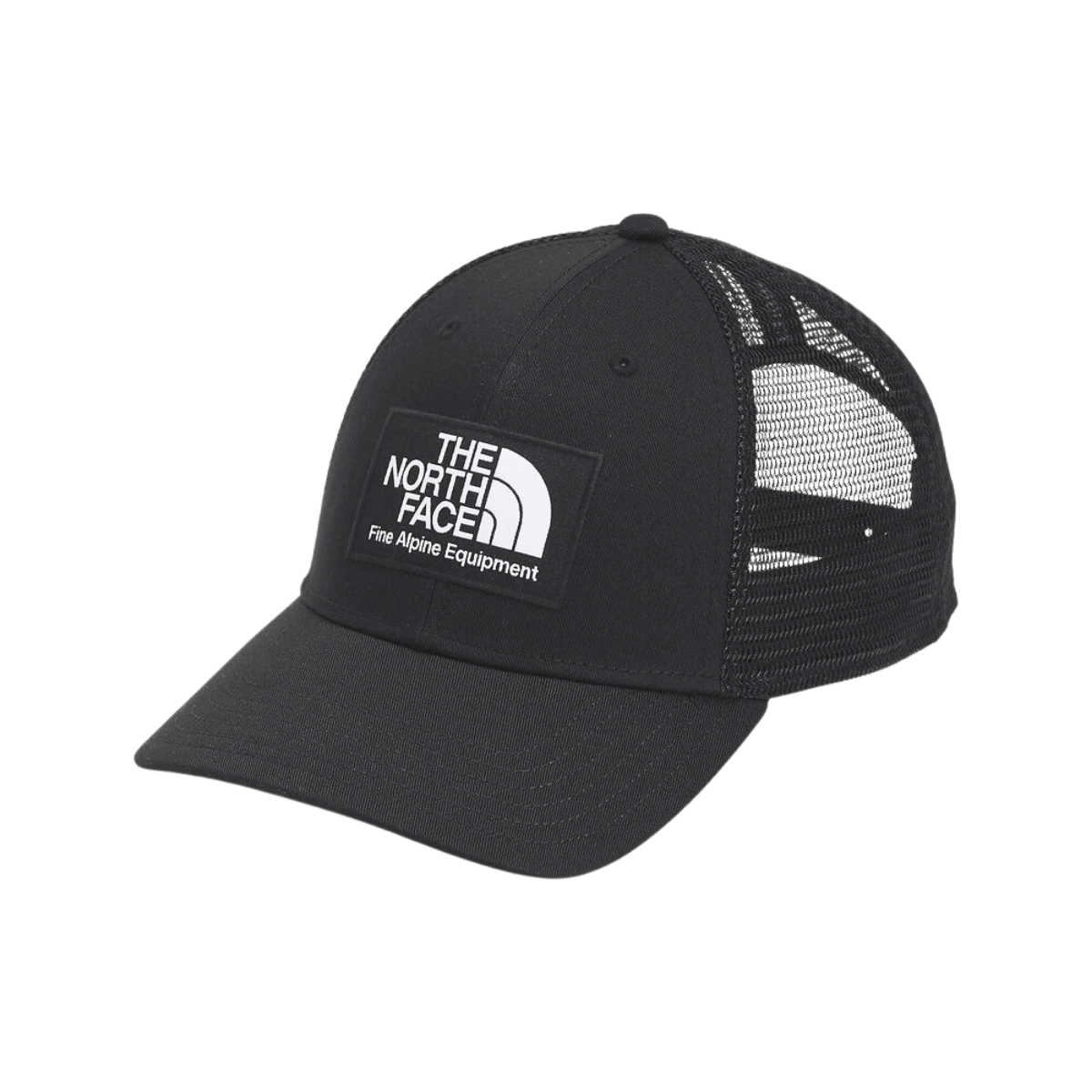 THE NORTHFACE MUDDER TRUCKER HAT - TNF BLACK - ONE SIZE - FRONT VIEW