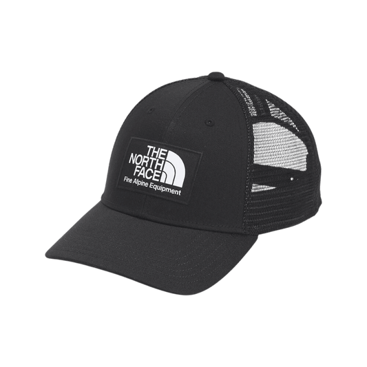 THE NORTHFACE MUDDER TRUCKER HAT - TNF BLACK - ONE SIZE - FRONT VIEW