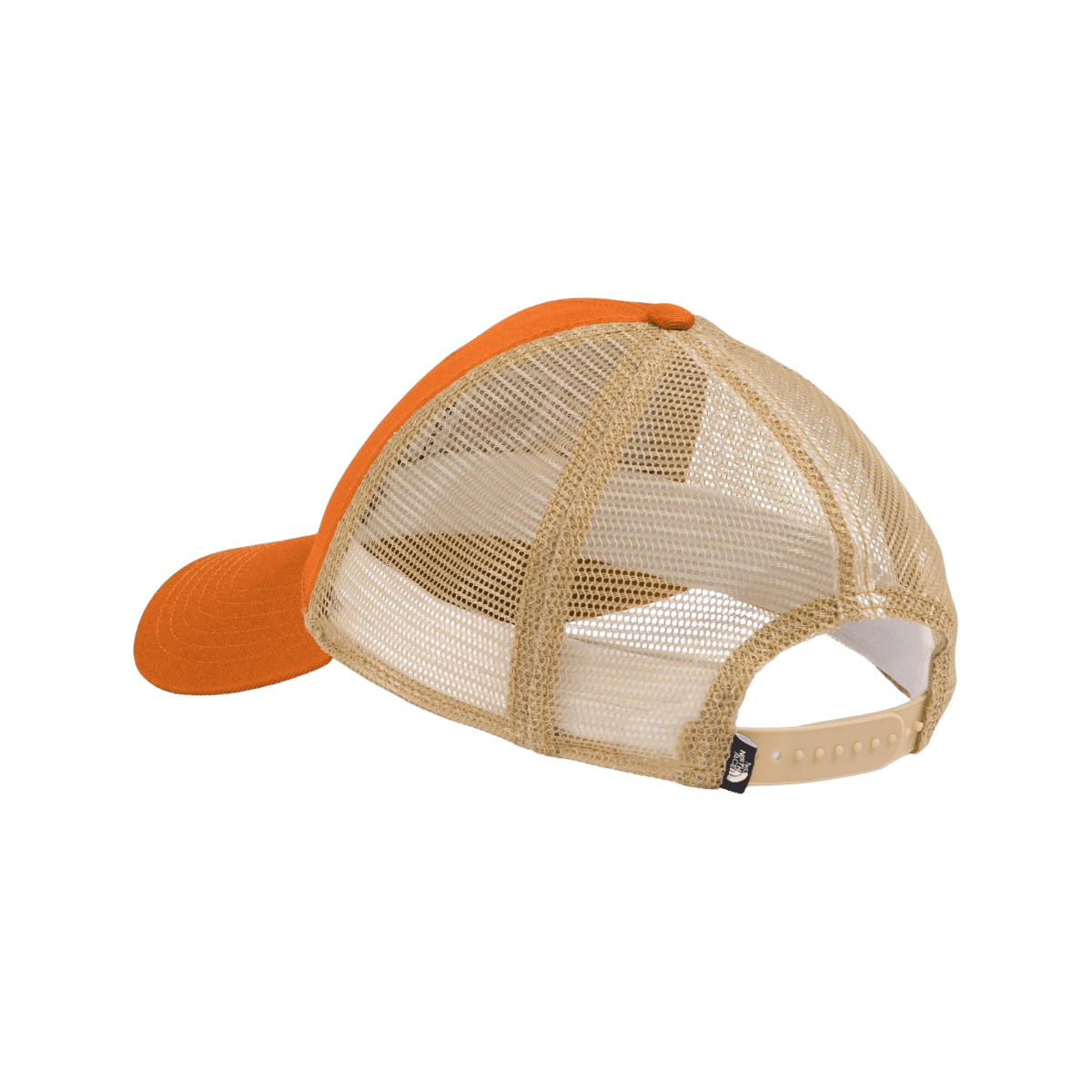 THE NORTHFACE MUDDER TRUCKER HAT - RUST ORG  - BACK VIEW