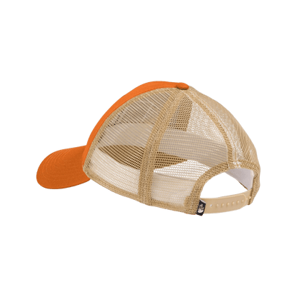 THE NORTHFACE MUDDER TRUCKER HAT - RUST ORG  - BACK VIEW