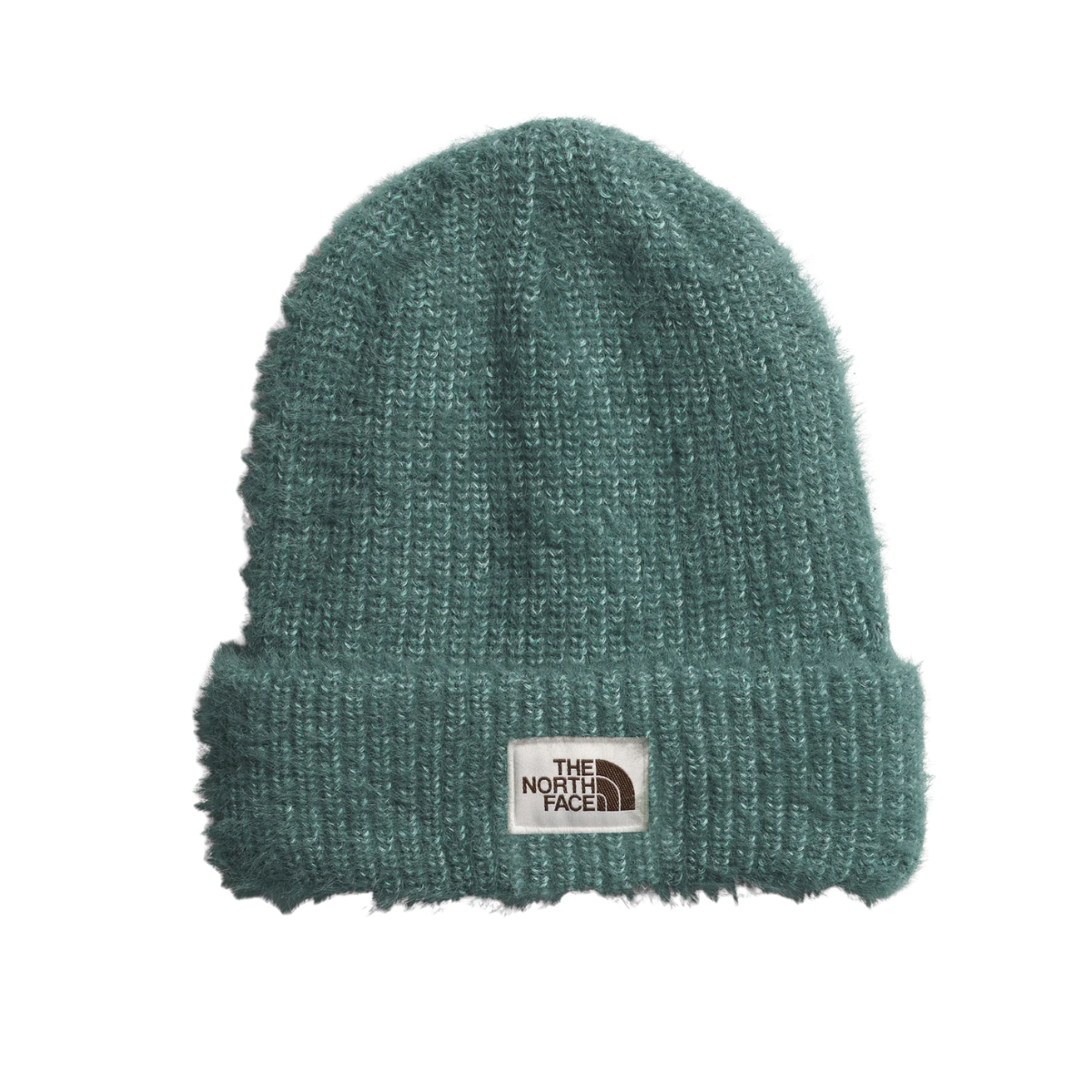 NORTHFACE_SALTY_BAE_LINED_TWISTED_YARN_BEANIE_DARK_SAGE_FRONT
