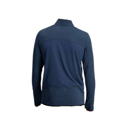 NORTHFACE SUNRISER 1/4 ZIP RECYCLED POLYESTER - SHADY BLUE - BACK VIEW