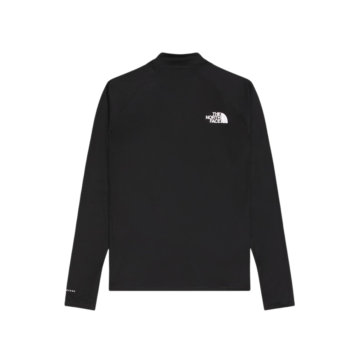 NORTHFACE SUNRISER 1/4 ZIP RECYCLED POLYESTER - TNF BLACK - BACK VIEW