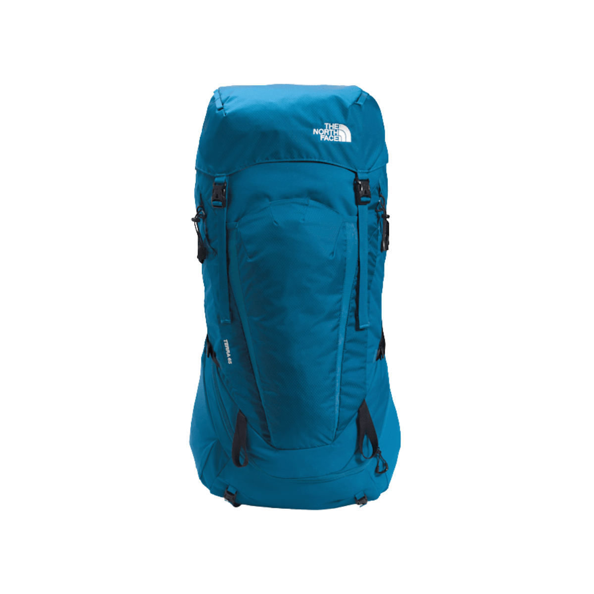 NORTHFACE TERRA 65 BACKPACK - BLUE/NAVY - FRONT VIEW