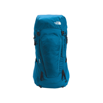 NORTHFACE TERRA 65 BACKPACK - BLUE/NAVY - FRONT VIEW
