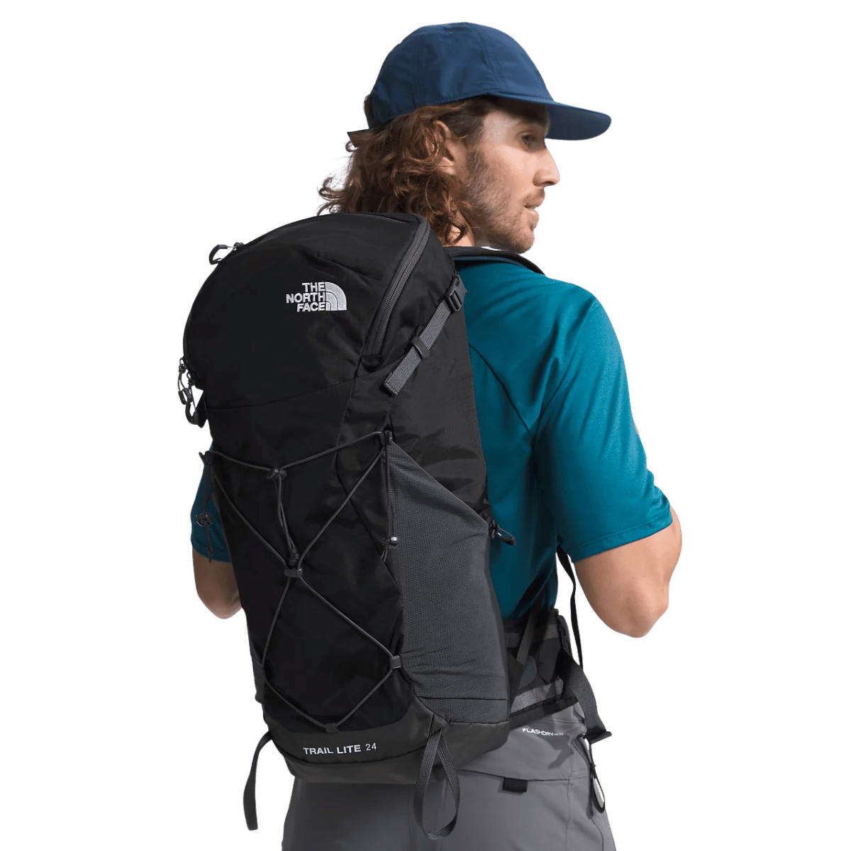 NORTHFACE TRAIL LITE 24 - TNF BLACK/ASPHALT GREY NPF WW FRONT