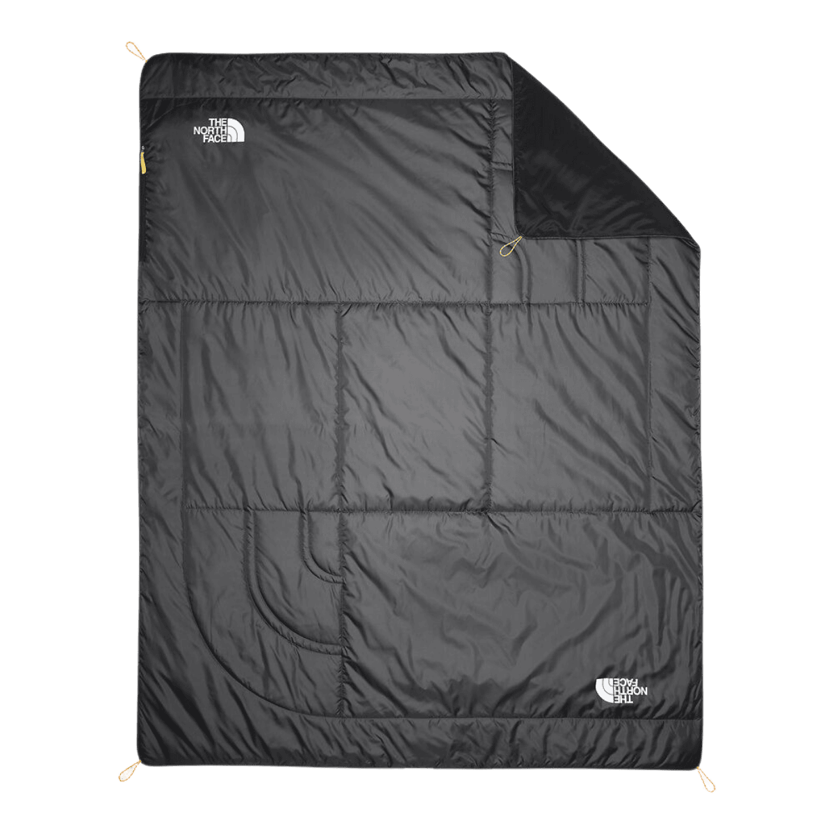 NORTHFACE WAWONA BLANKET - ASP GRY/TNF BLK NPF FRONT