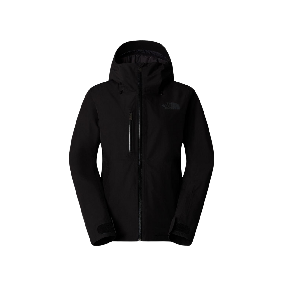 NORTHFACE WOMEN'S  DESCENDIT JACKET - TNF BLACK front view