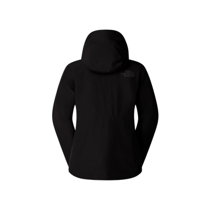NORTHFACE WOMEN'S  DESCENDIT JACKET - TNF BLACK back view