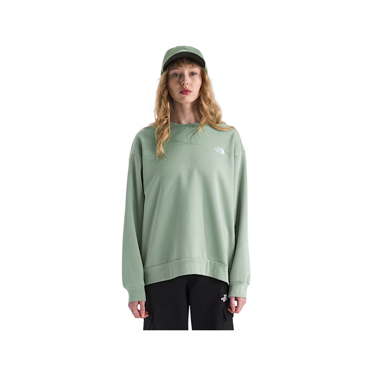 NORTHFACE_WOMEN_EVOLUTION_SIMPLE_DOME_OVERSIZED_CREW_FRONT