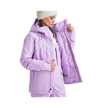 NORTHFACE WOMEN'S FREEDOM INSULATED WATERPROOF JACKET inside view