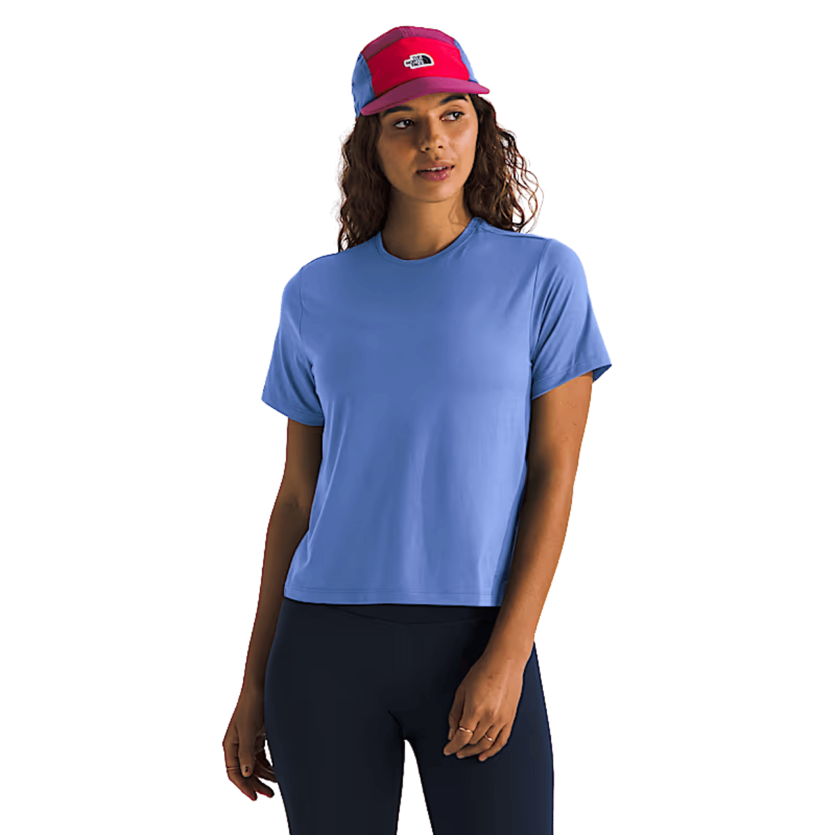  NORTHFACE WOMEN'SDUNE SKY SHORTSLEEVE - VIRTUAL BLUE WW FRONT