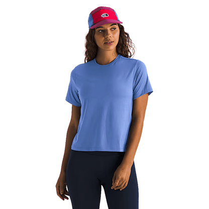  NORTHFACE WOMEN'SDUNE SKY SHORTSLEEVE - VIRTUAL BLUE WW FRONT