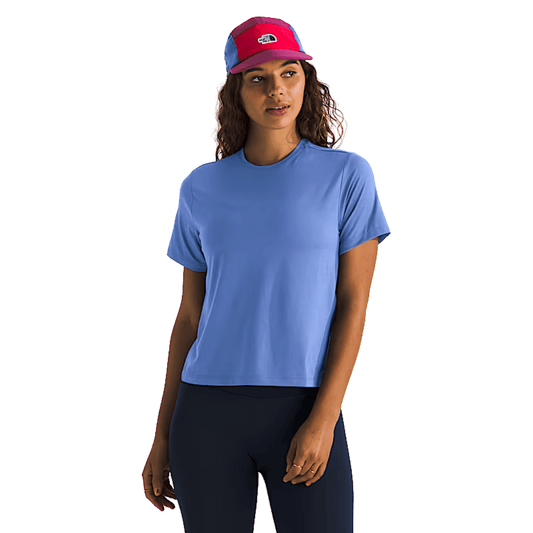  NORTHFACE WOMEN'SDUNE SKY SHORTSLEEVE - VIRTUAL BLUE WW FRONT