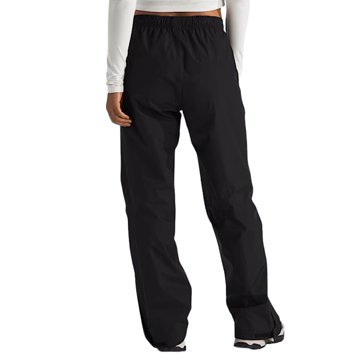 NORTHFACE WOMEN'S ANTORA RAIN PANT - TNF BLACK WW BACK