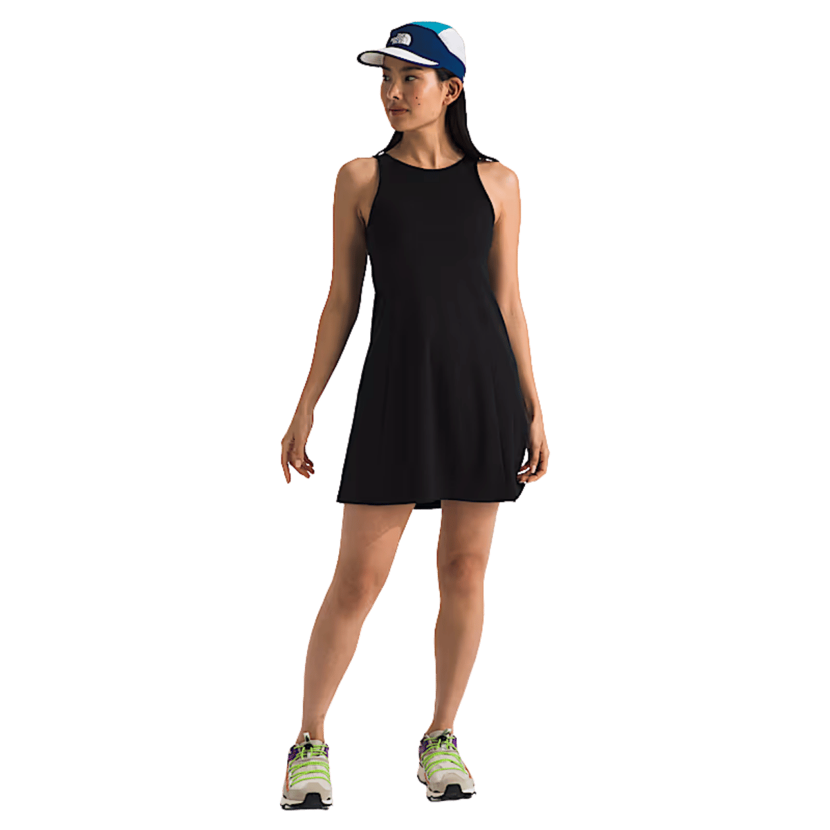 NORTHFACE WOMEN'S DUNE SKY DRESS - TNF BLACK WW FRONT