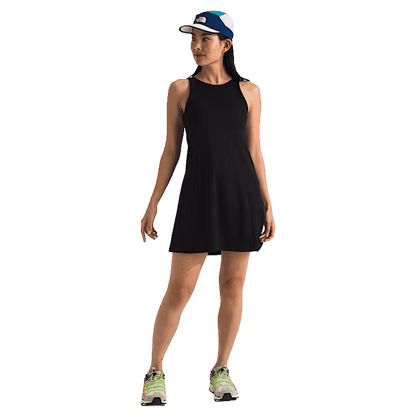 NORTHFACE WOMEN'S DUNE SKY DRESS - TNF BLACK WW FRONT