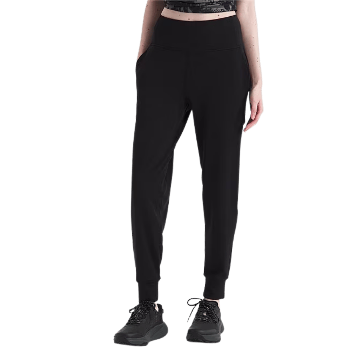 NORTHFACE WOMEN'S DUNE SKY JOGGER - TNF BLACK WW FRONT
