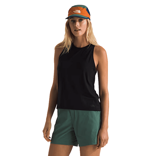 NORTHFACE WOMEN'S DUNE SKY STANDARD TANK - TNF BLACK WW FRONT